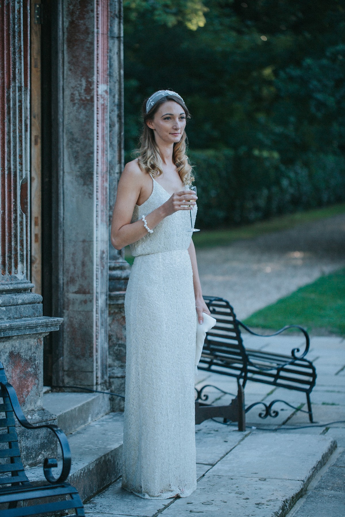 40 ASOS bridal dress Larmer Tree wedding