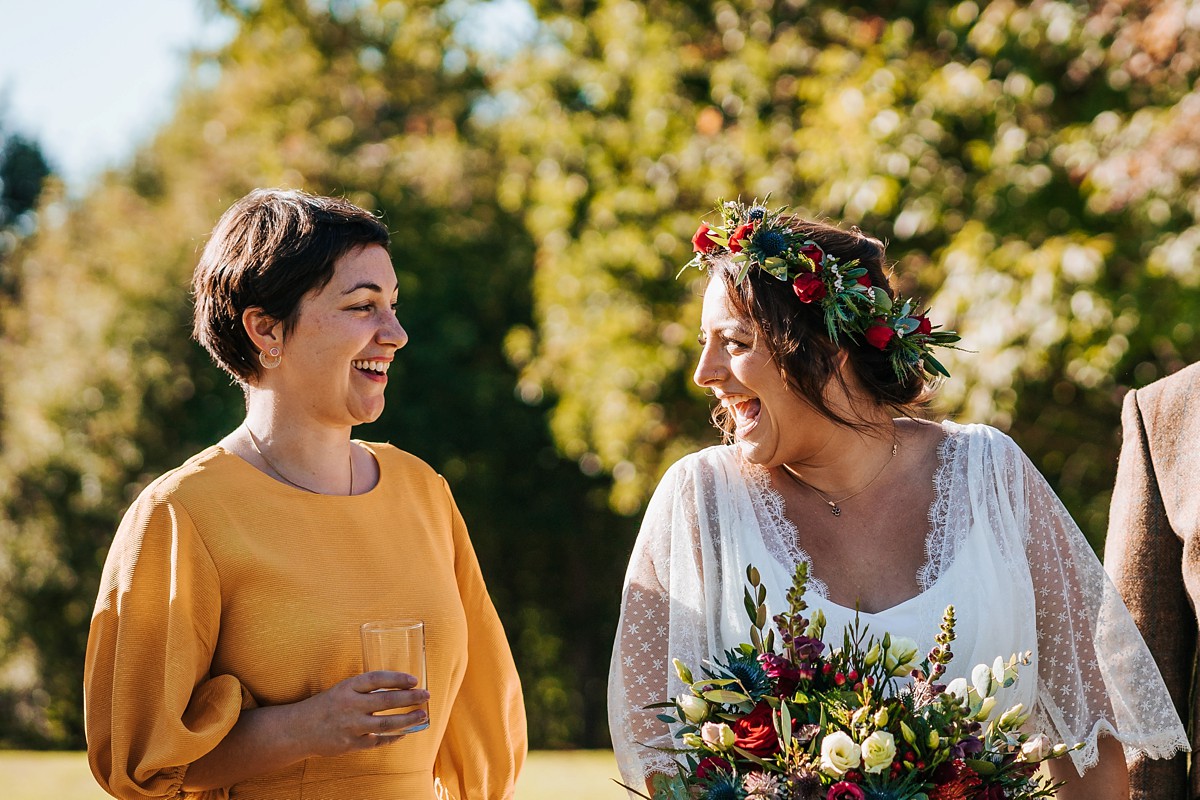 Amy Mair Couture ethereal woodland humanist wedding 21