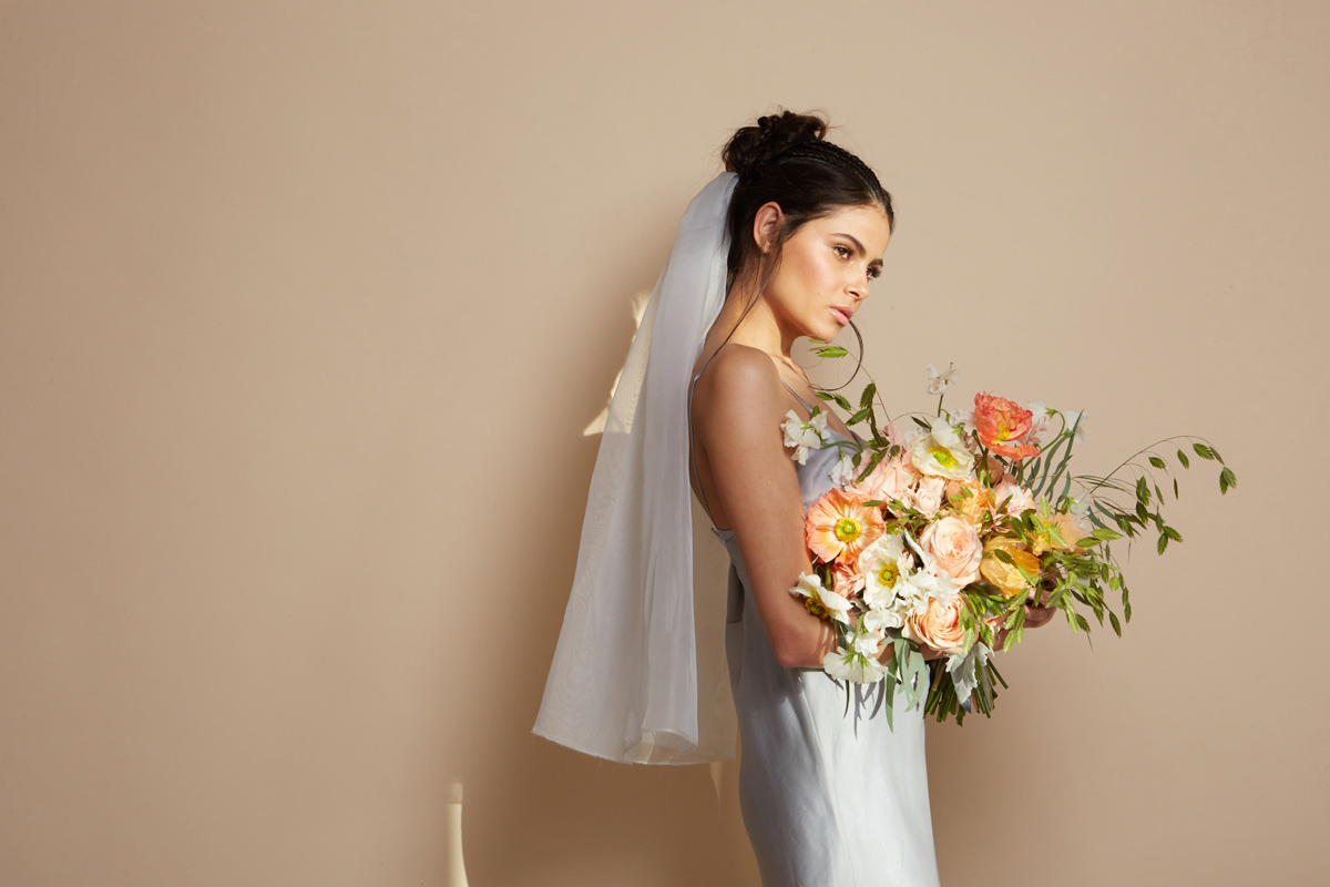 Ann Marie Faulkner modern wedding veils bebe 7
