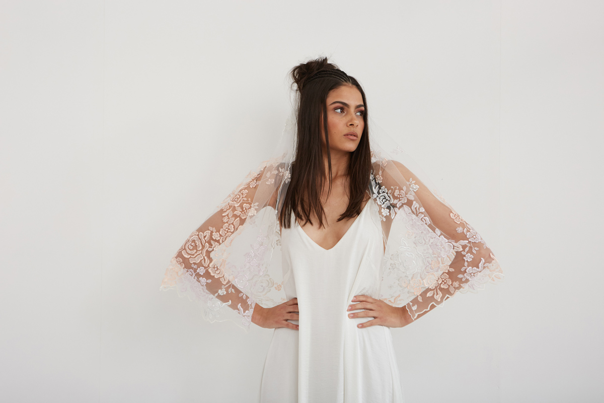Ann Marie Faulkner modern wedding veils fiesta 1