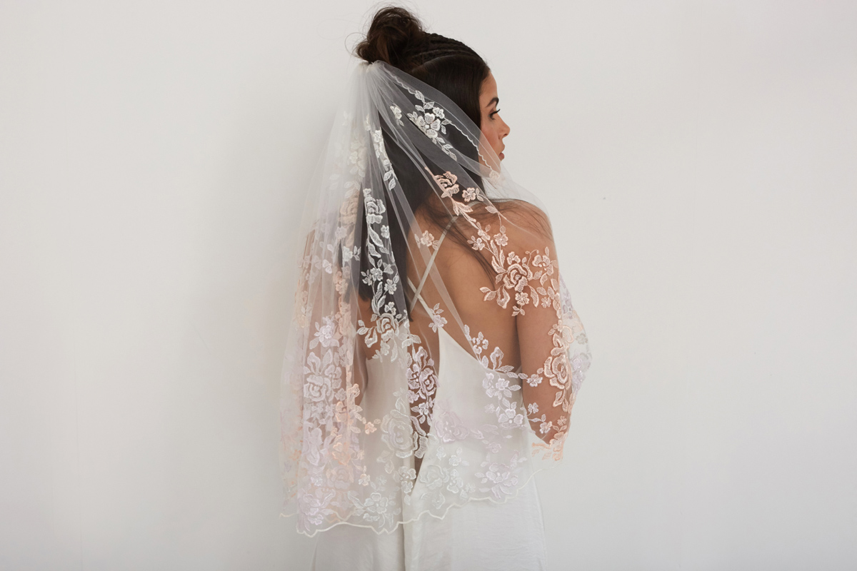 Ann Marie Faulkner modern wedding veils fiesta 2