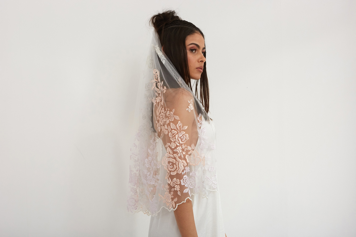 Ann Marie Faulkner modern wedding veils fiesta 3