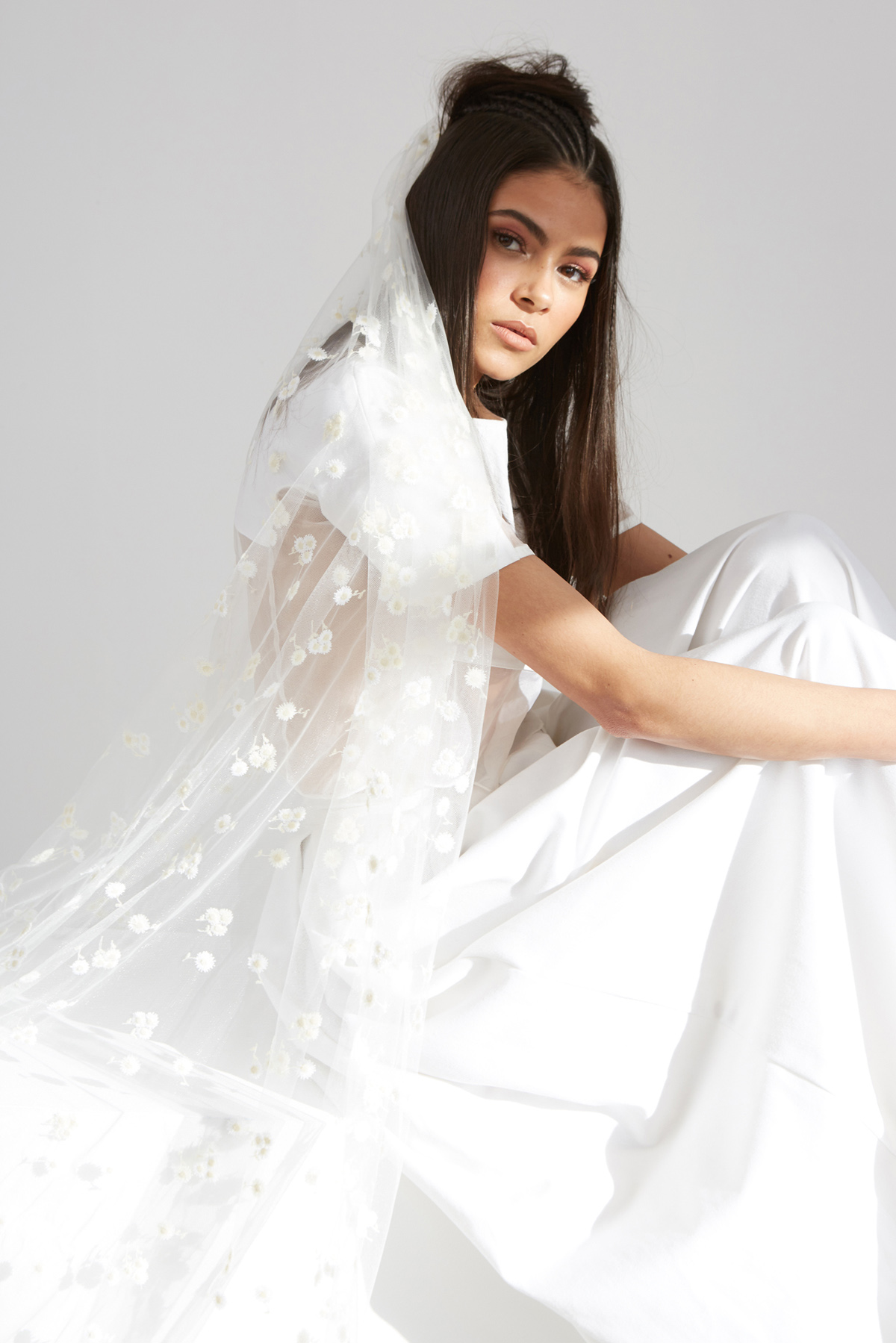 Ann Marie Faulkner modern wedding veils margarita 1