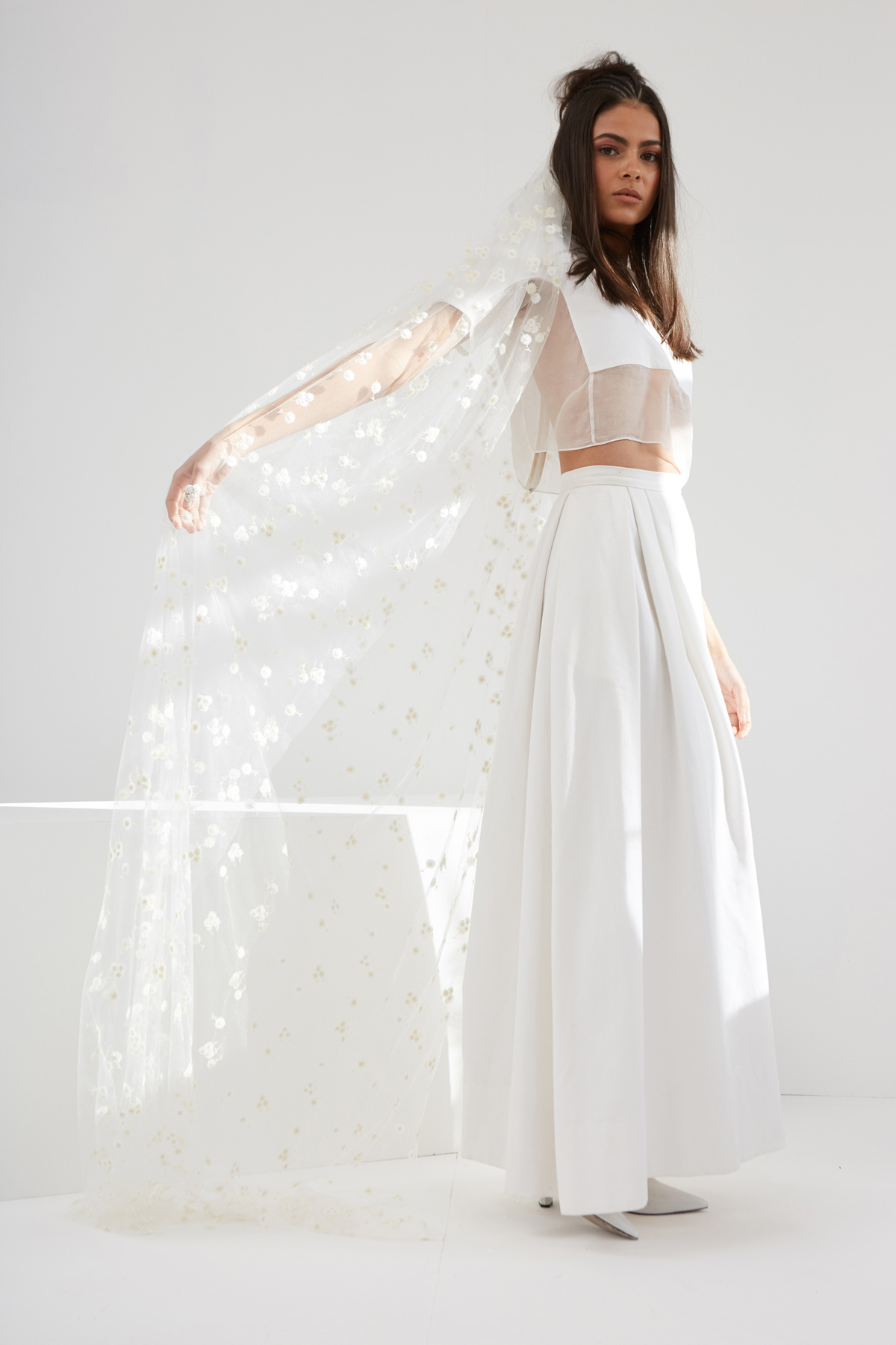 Ann Marie Faulkner modern wedding veils margarita 7
