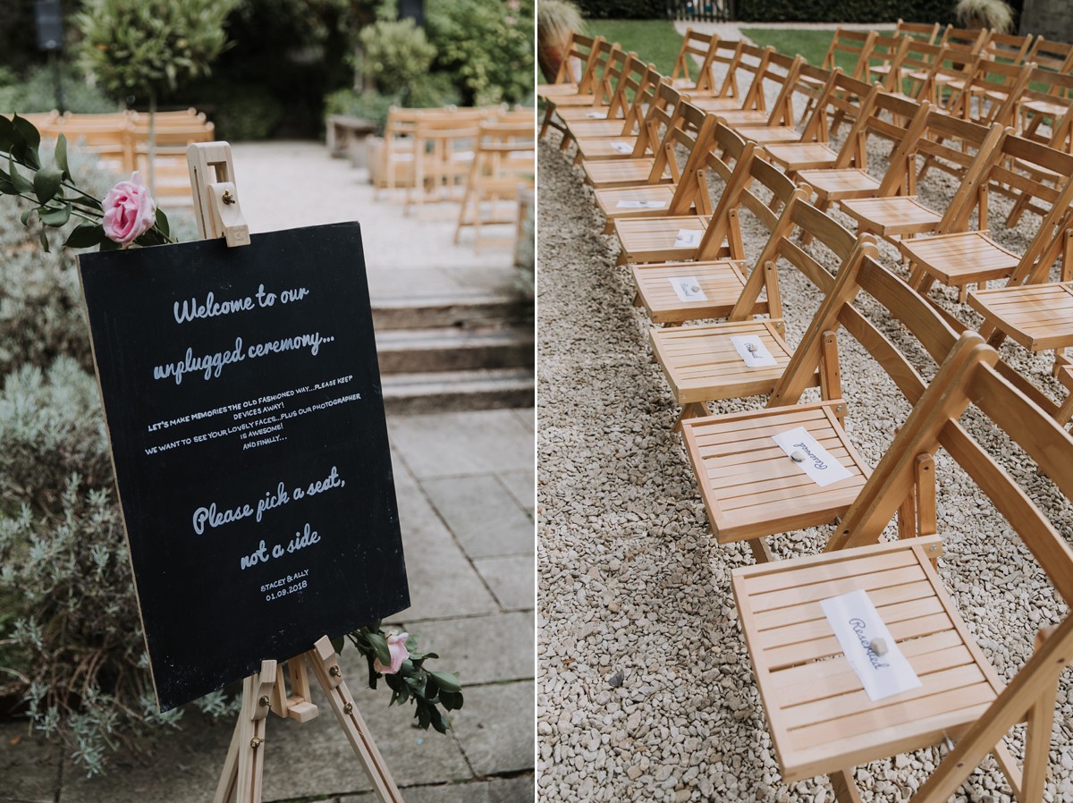 Caroline Castigliano first look Wiltshire wedding 1