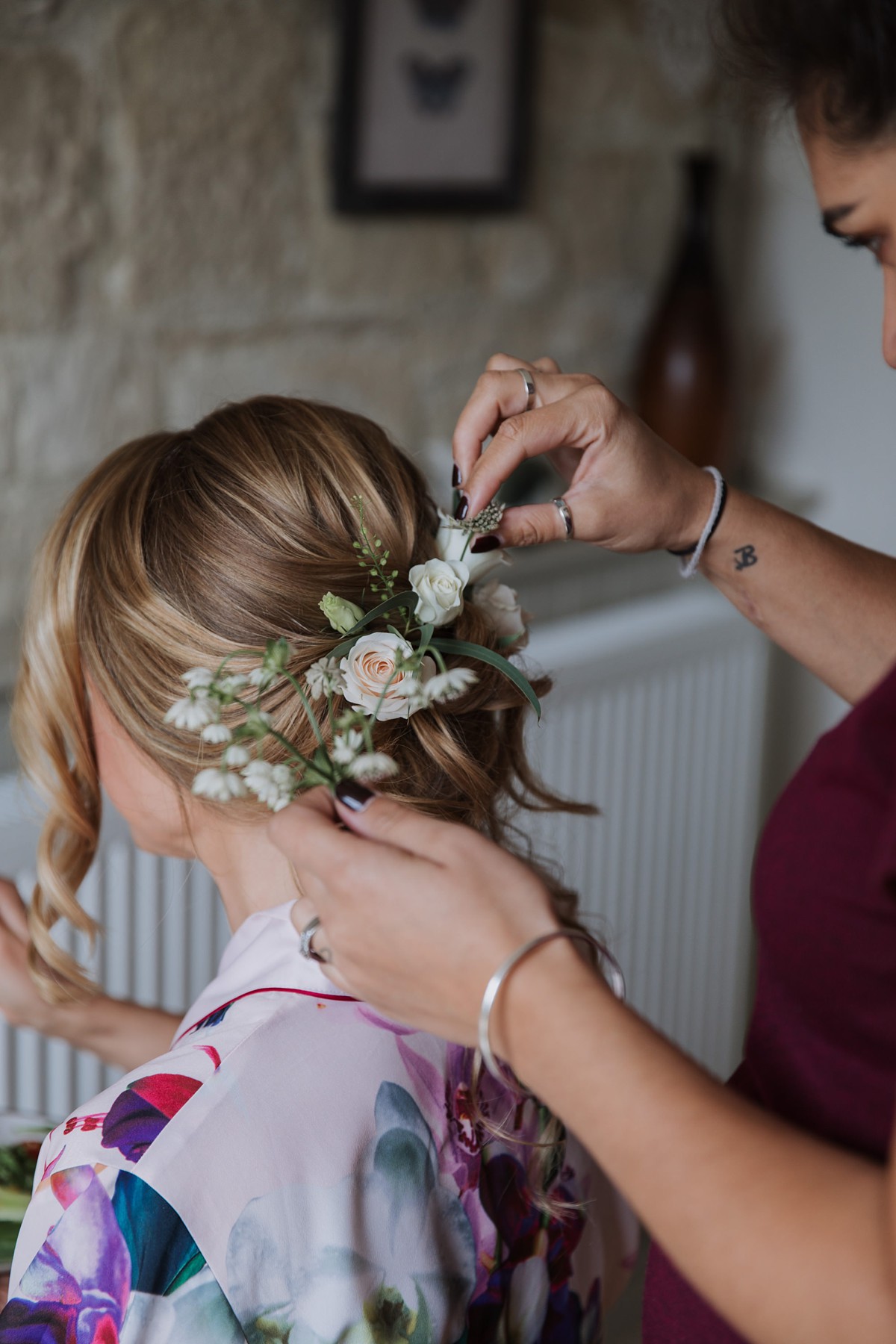 Caroline Castigliano first look Wiltshire wedding 11