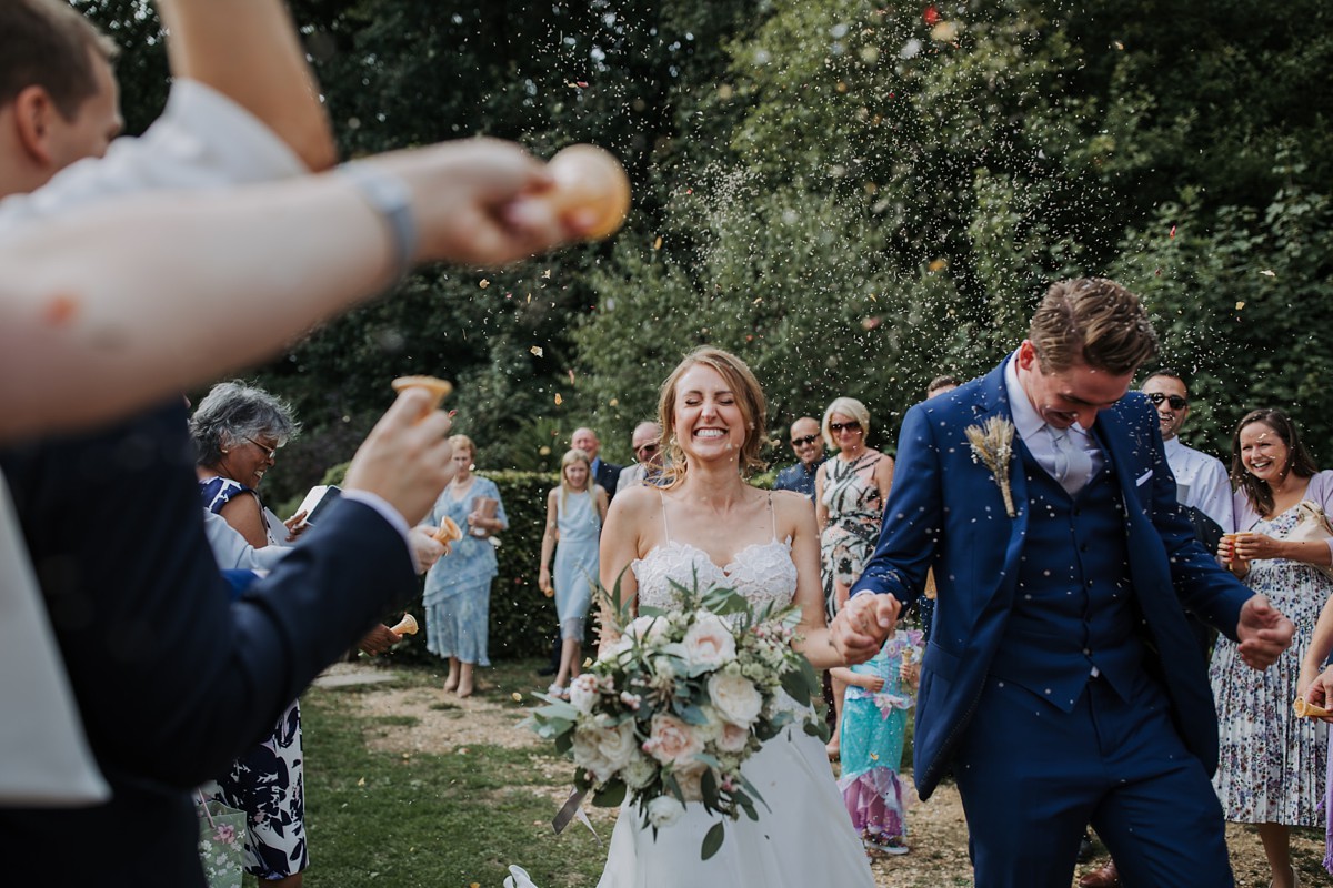 Caroline Castigliano first look Wiltshire wedding 43