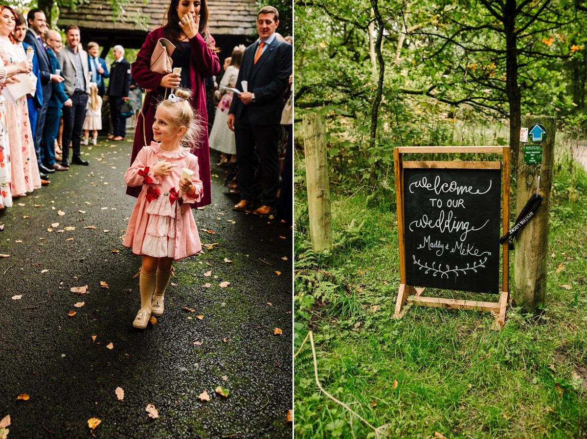 Colourful floral country cottage wedding 16