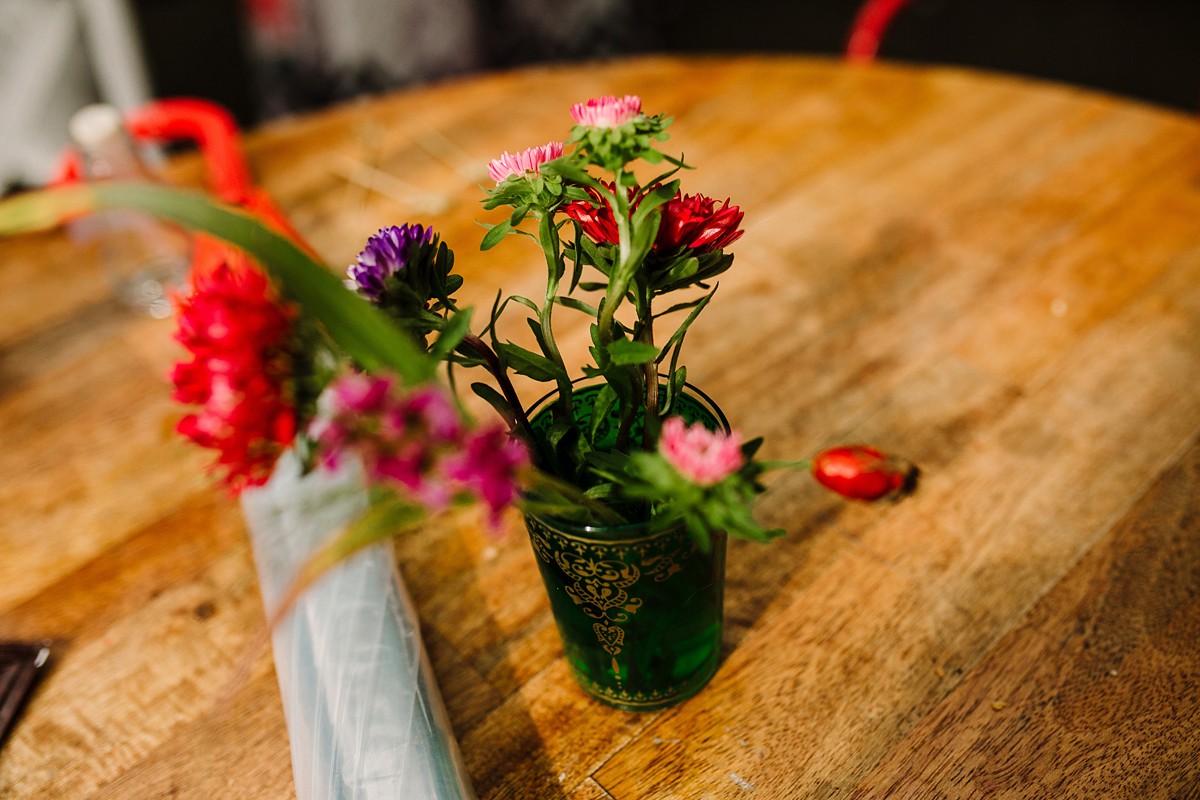 Colourful floral country cottage wedding 32