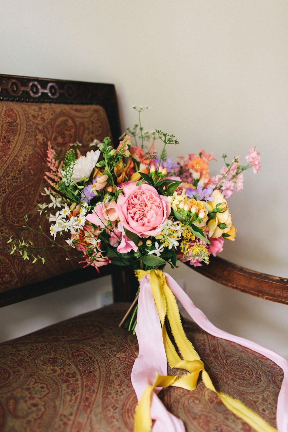 A Stella York Bride for a Match.com Wedding with a Thousand Paper