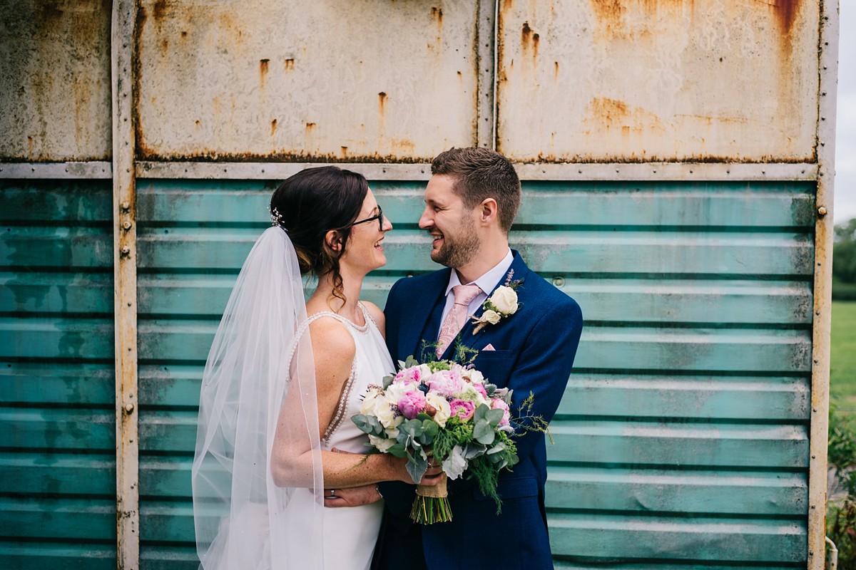 Pronovias bride in glasses 31