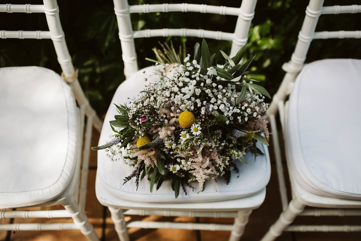 Rembo Styling bride outdoor garden wedding 24 - A Romantic Rembo Styling Dress for a Multicultural Destination Wedding in Spain Rembo Styling bride outdoor garden wedding 24
