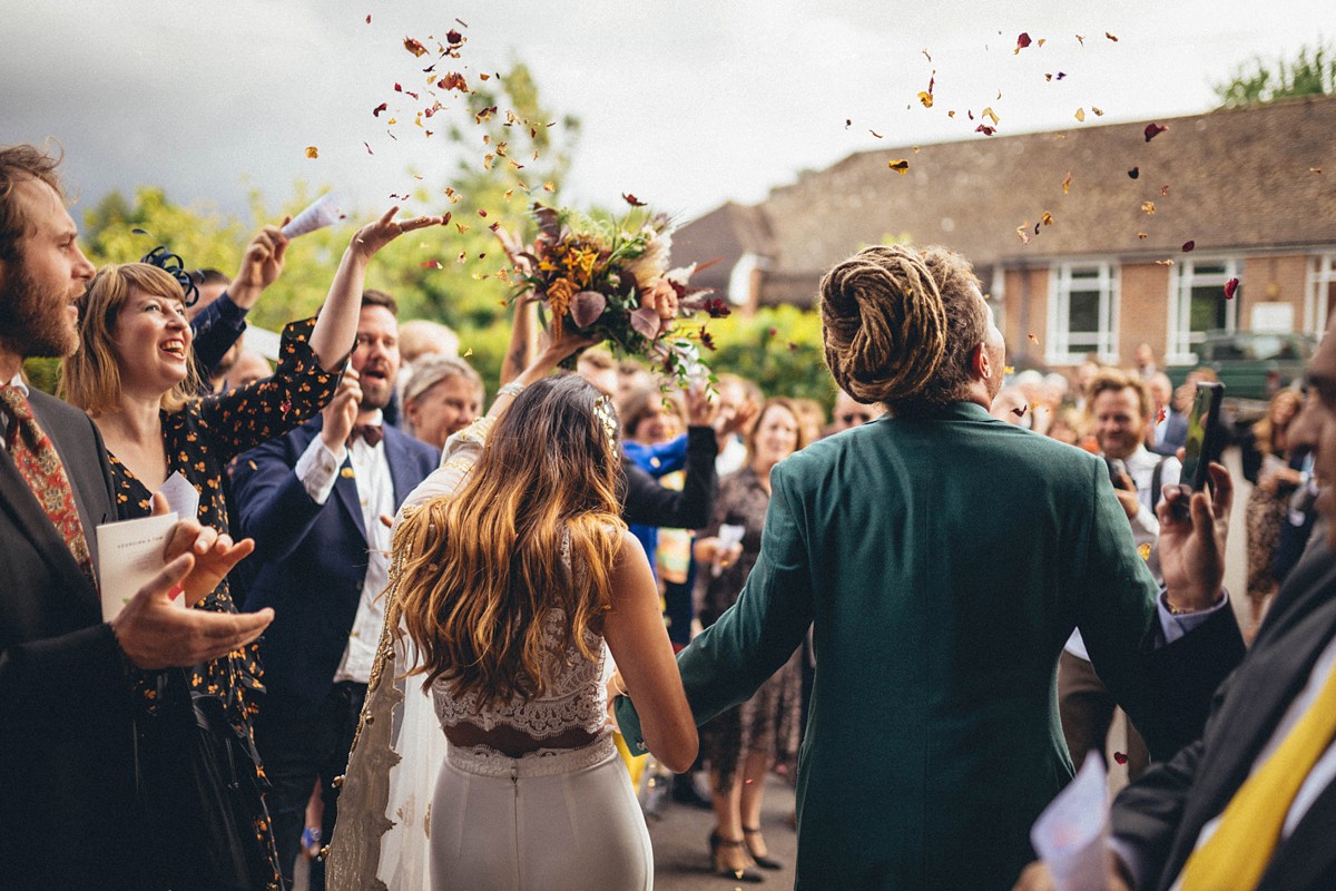 Rime Arodaky separates Cross Cultural colourful farm wedding 3