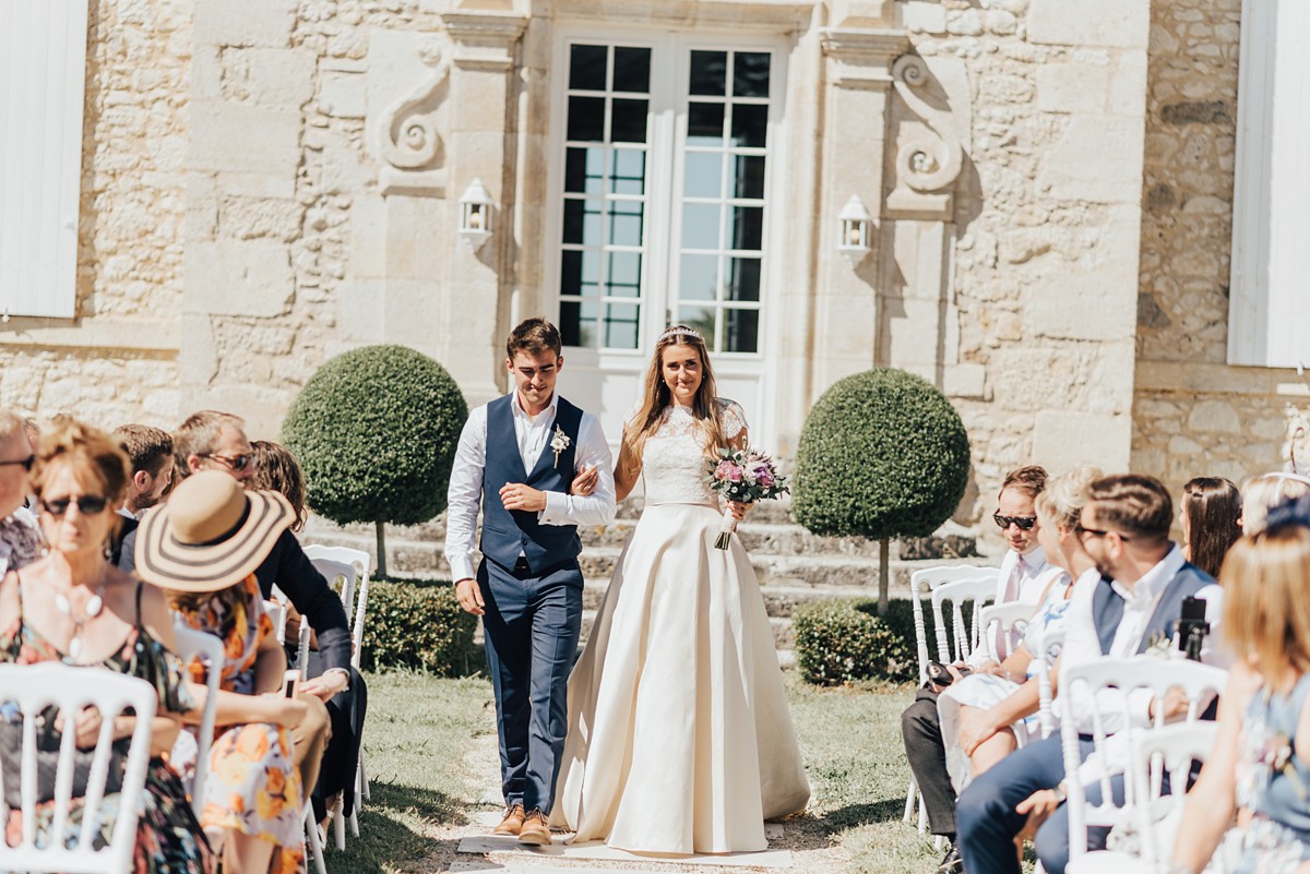 Sassi Holford Bride Château de Mazelières wedding France 16