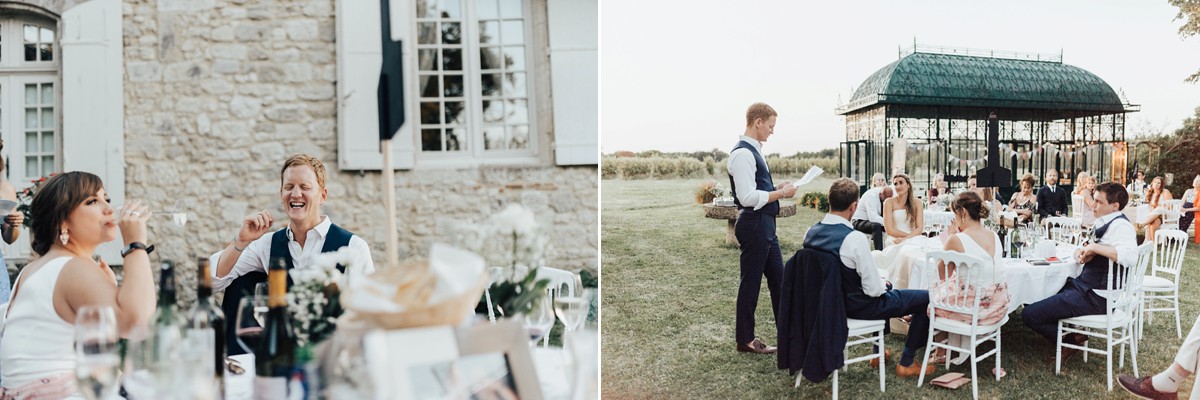 Sassi Holford Bride Château de Mazelières wedding France 30 - A Sassi Holford Silk Dress for an Intimate Destination Wedding in a French Chateau Sassi Holford Bride Château de Mazelières wedding France 30