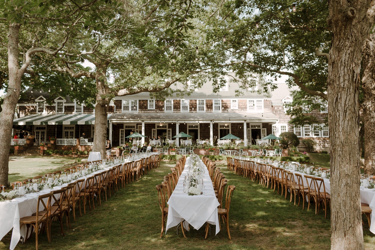 Shelter Island wedding NYC Laure de Sagazan dress 6