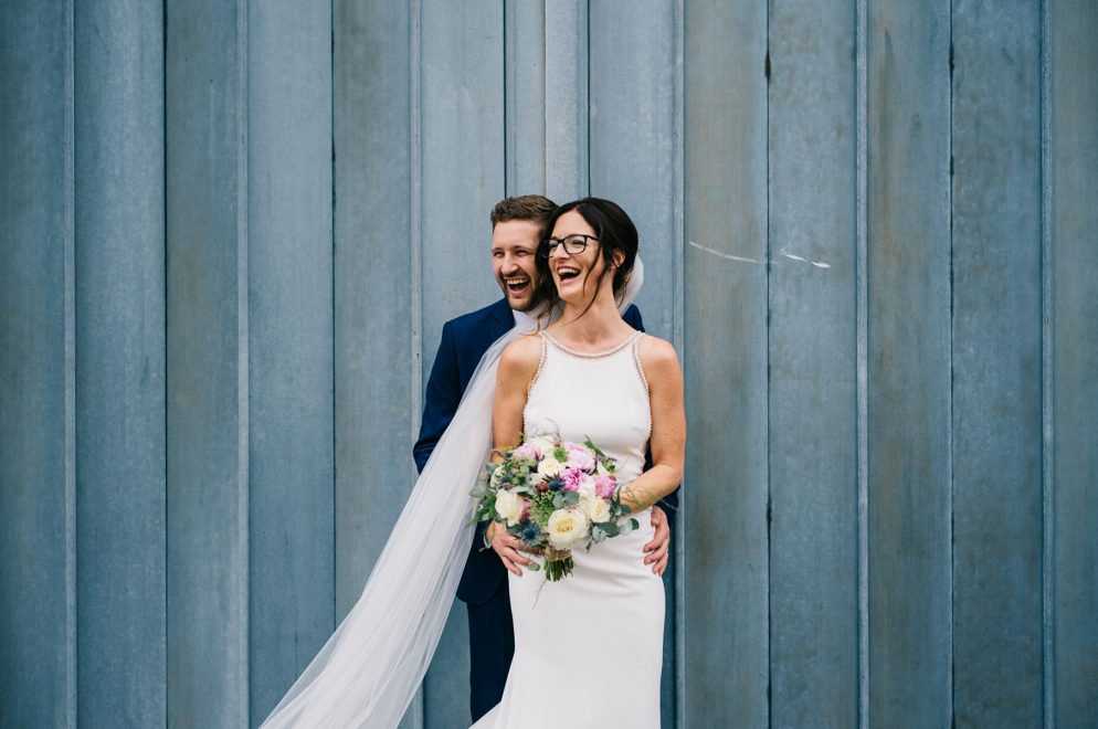 bride in glasses