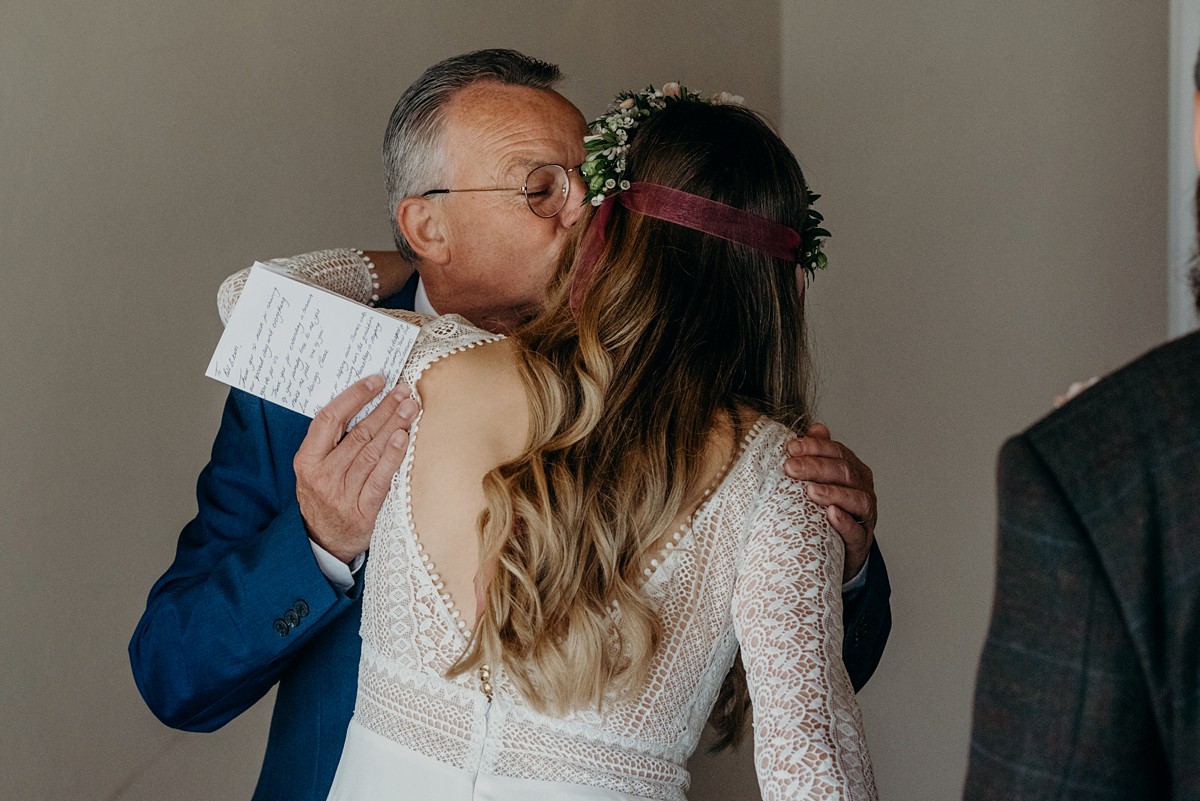 18 Rembo styling dress nature inspired Devon wedding - A Boho Bride in a Rembo Styling Gown and her Wedding Planned in 10 Weeks 18 Rembo styling dress nature inspired Devon wedding