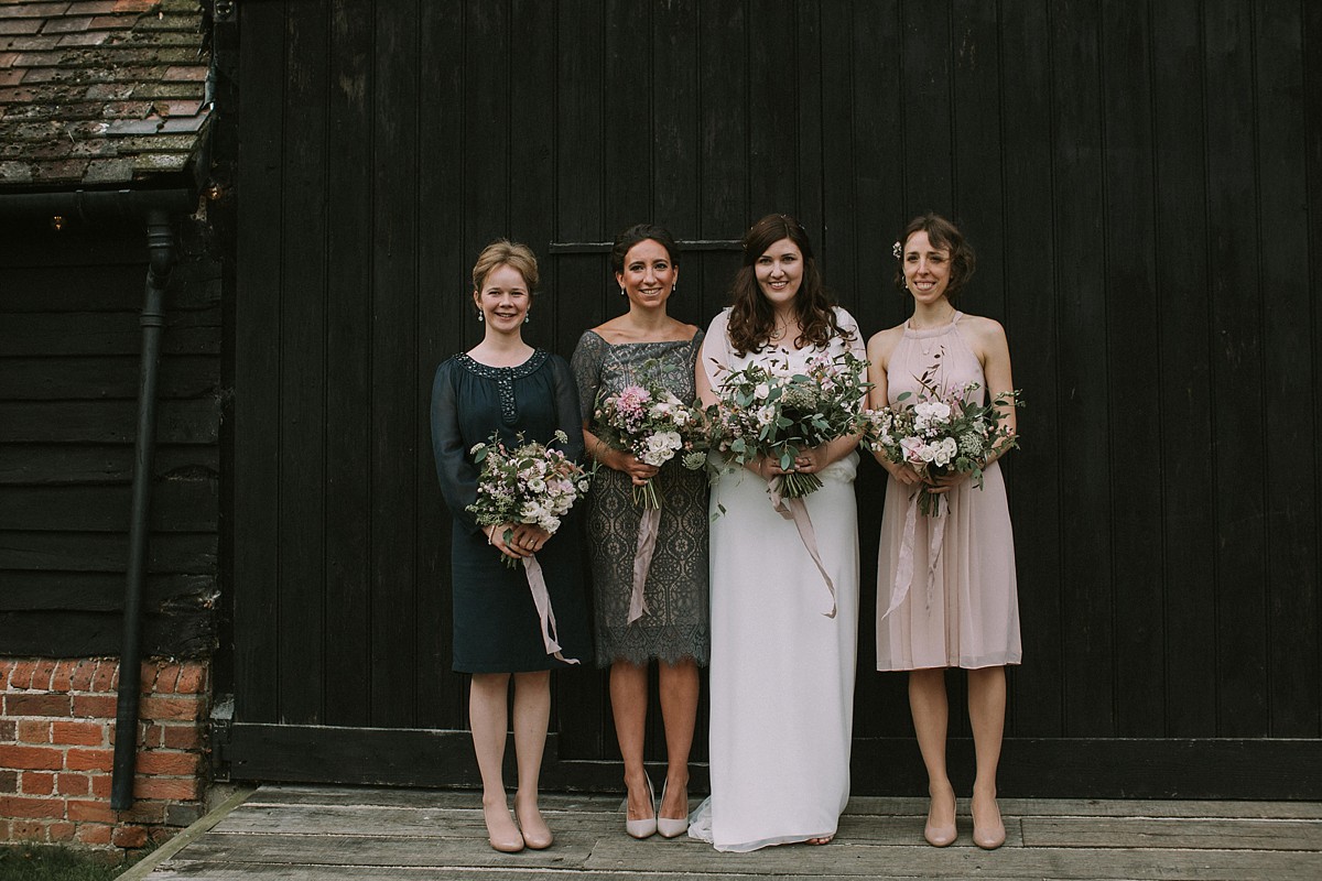 1920s Rembo Styling Rustic Barn Wedding Oxfordshire 34