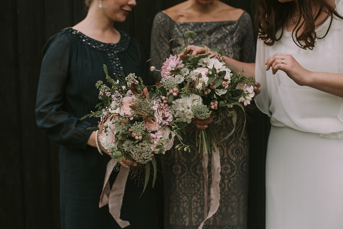 1920s Rembo Styling Rustic Barn Wedding Oxfordshire 36