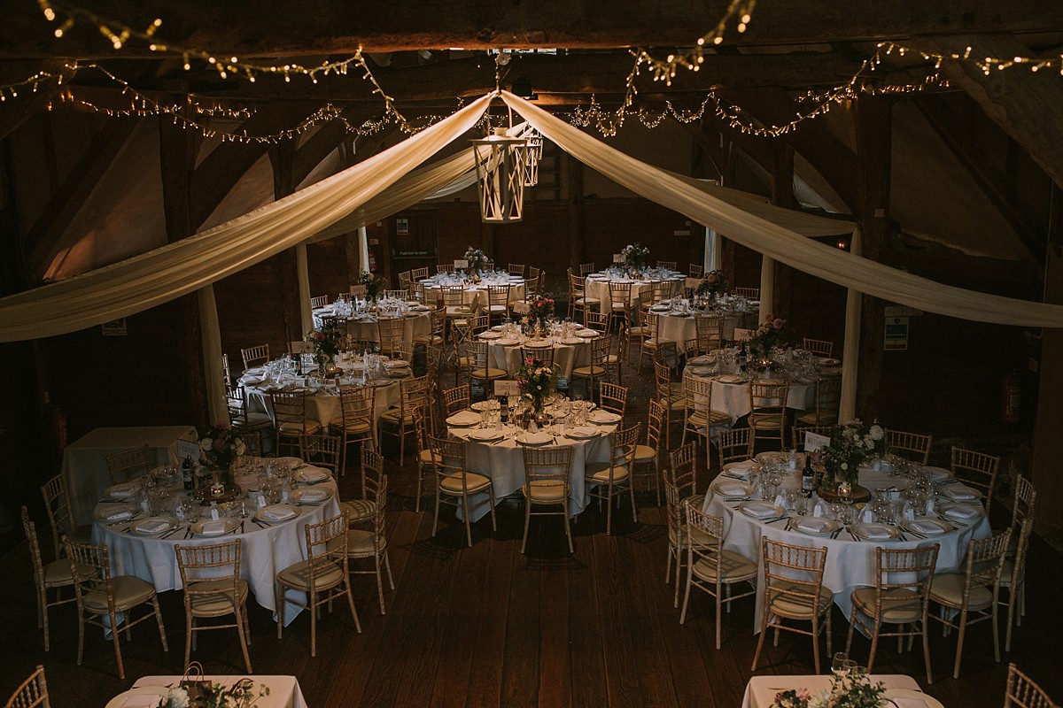 1920s Rembo Styling Rustic Barn Wedding Oxfordshire 42