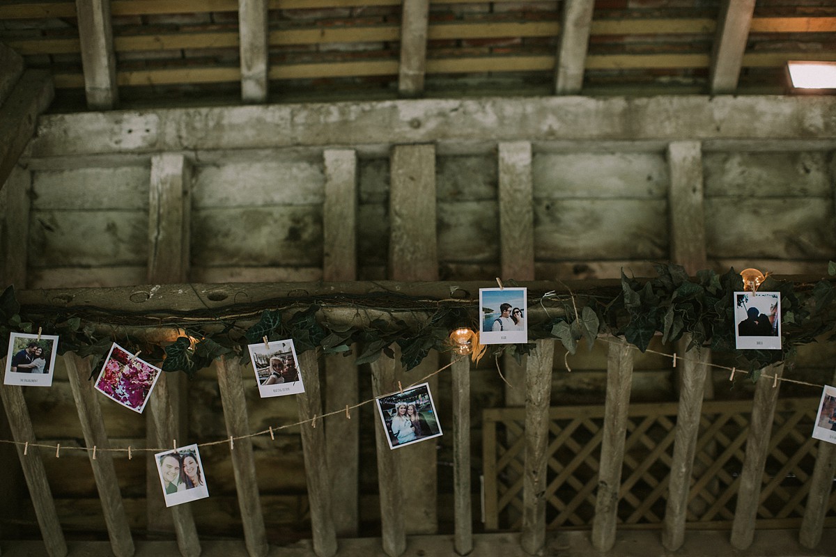 1920s Rembo Styling Rustic Barn Wedding Oxfordshire 9