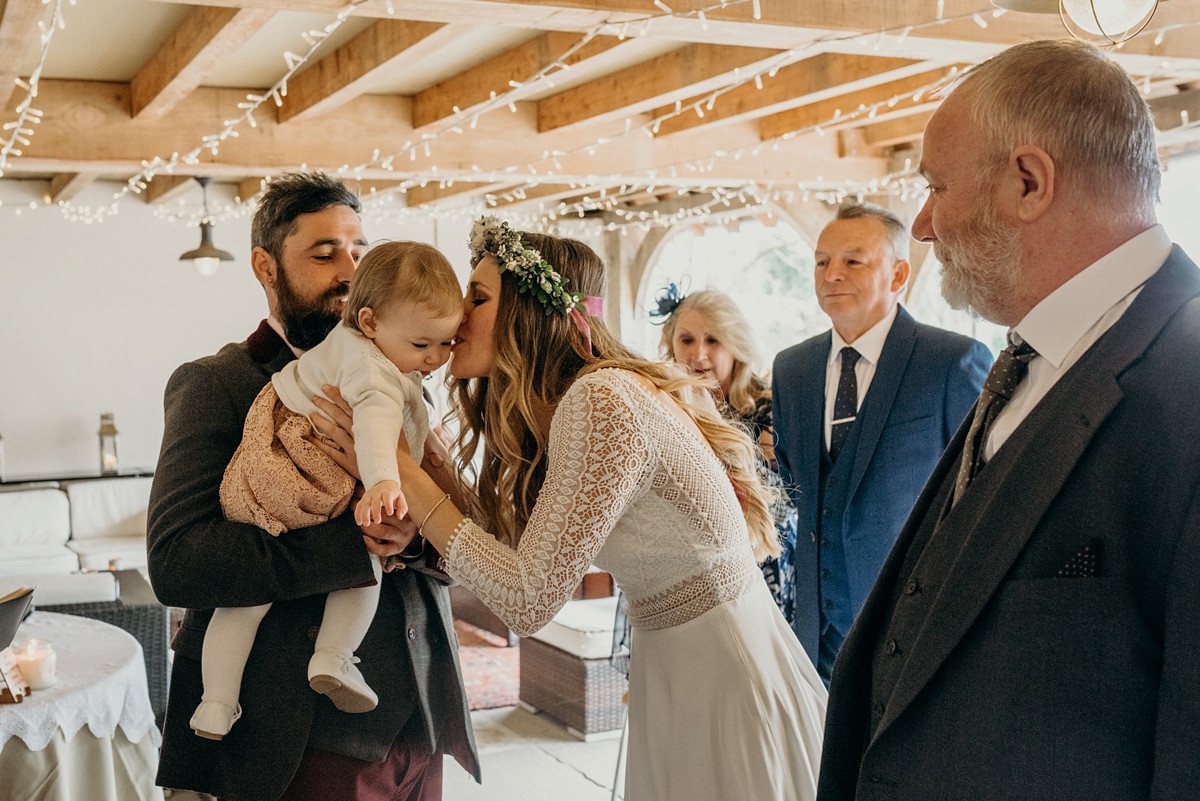 22 Rembo styling dress nature inspired Devon wedding - A Boho Bride in a Rembo Styling Gown and her Wedding Planned in 10 Weeks 22 Rembo styling dress nature inspired Devon wedding