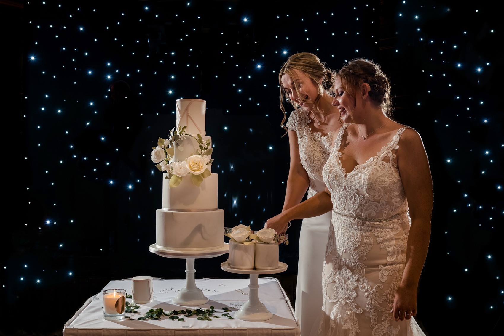 22.Same sex British Sign Language BSL Wedding Rudding Park Yorkshire