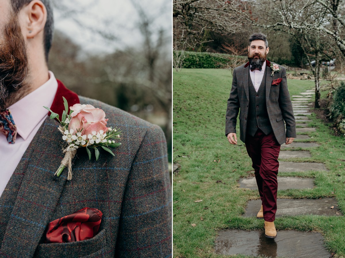 27 Rembo styling dress nature inspired Devon wedding - A Boho Bride in a Rembo Styling Gown and her Wedding Planned in 10 Weeks 27 Rembo styling dress nature inspired Devon wedding