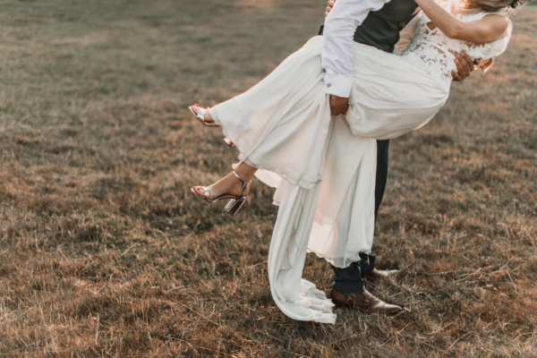 A Margaux Tardits Dress for a Papakata Sperry Tent Wedding in Yorkshire