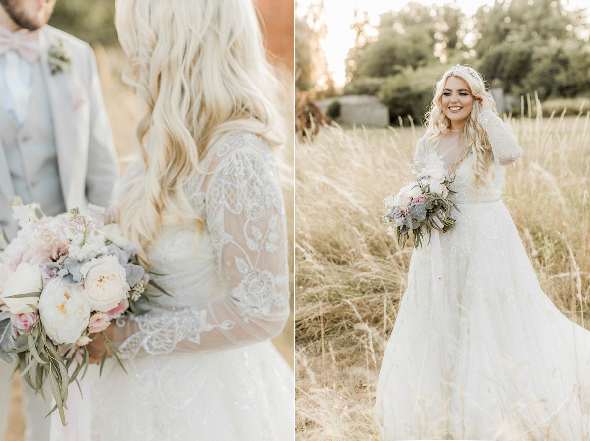 35 Elmore Court romantic summer wedding Hayley Paige bride