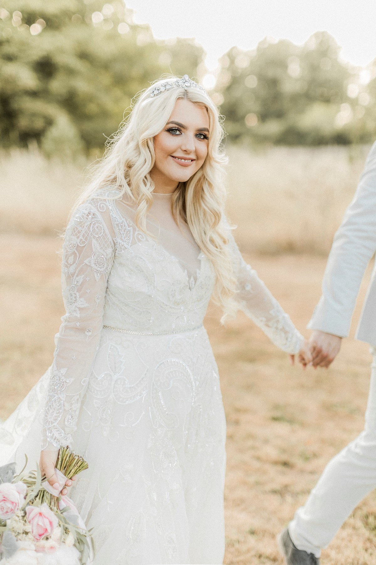 37 Elmore Court romantic summer wedding Hayley Paige bride