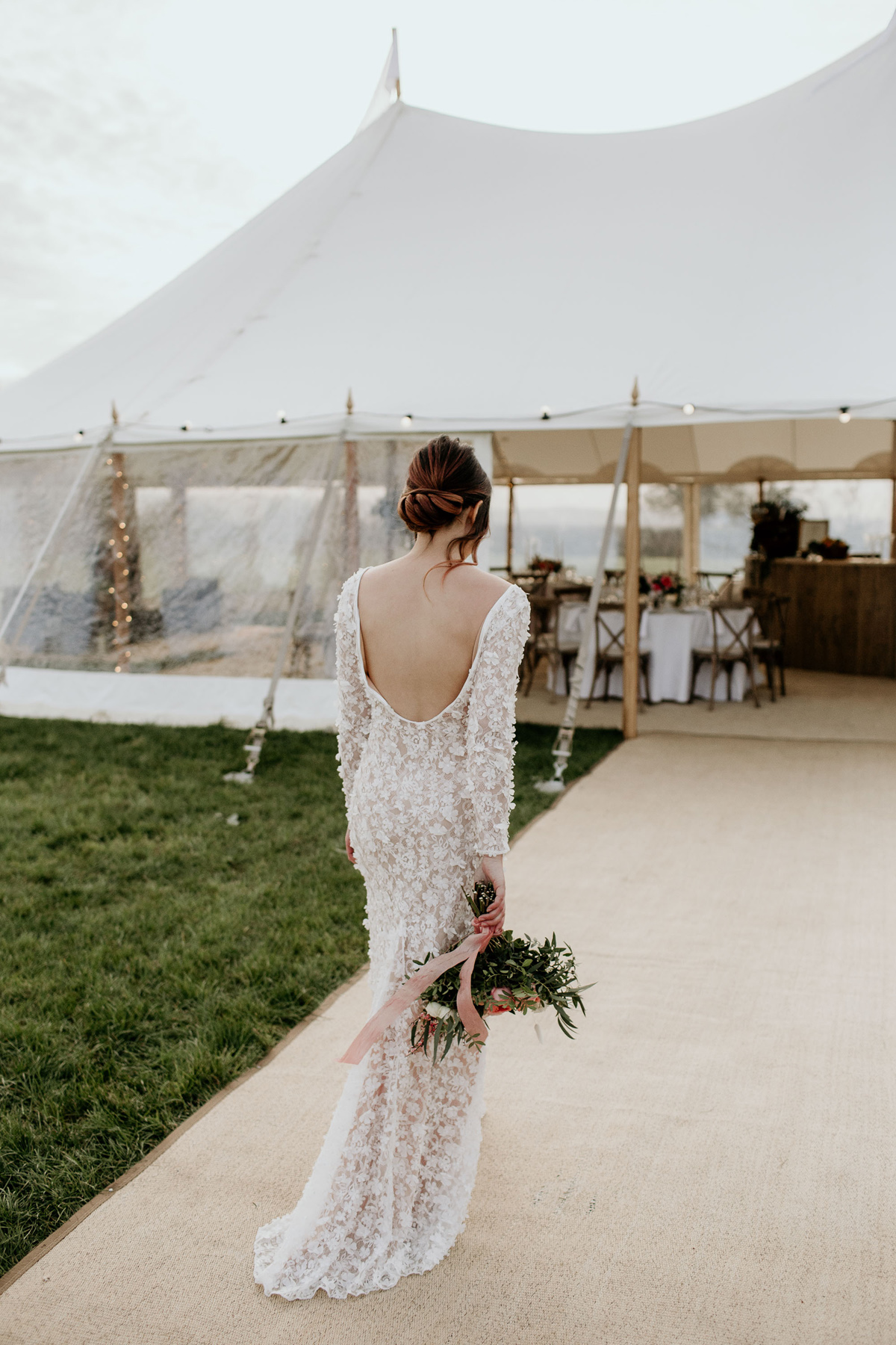 38 Ethical outdoor wedding sailcloth tent