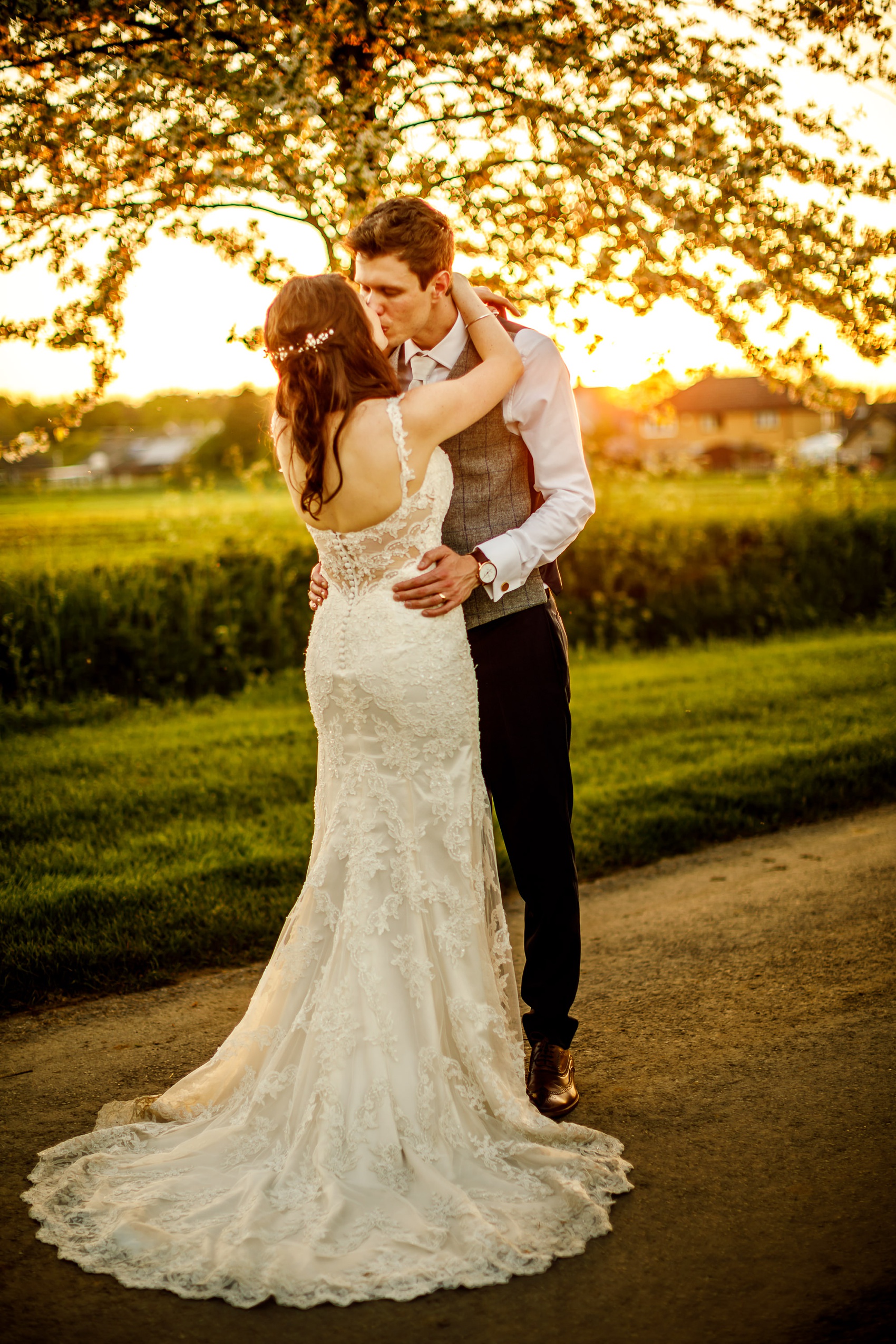 39 Maggie Sottero dress handmade Spring wedding