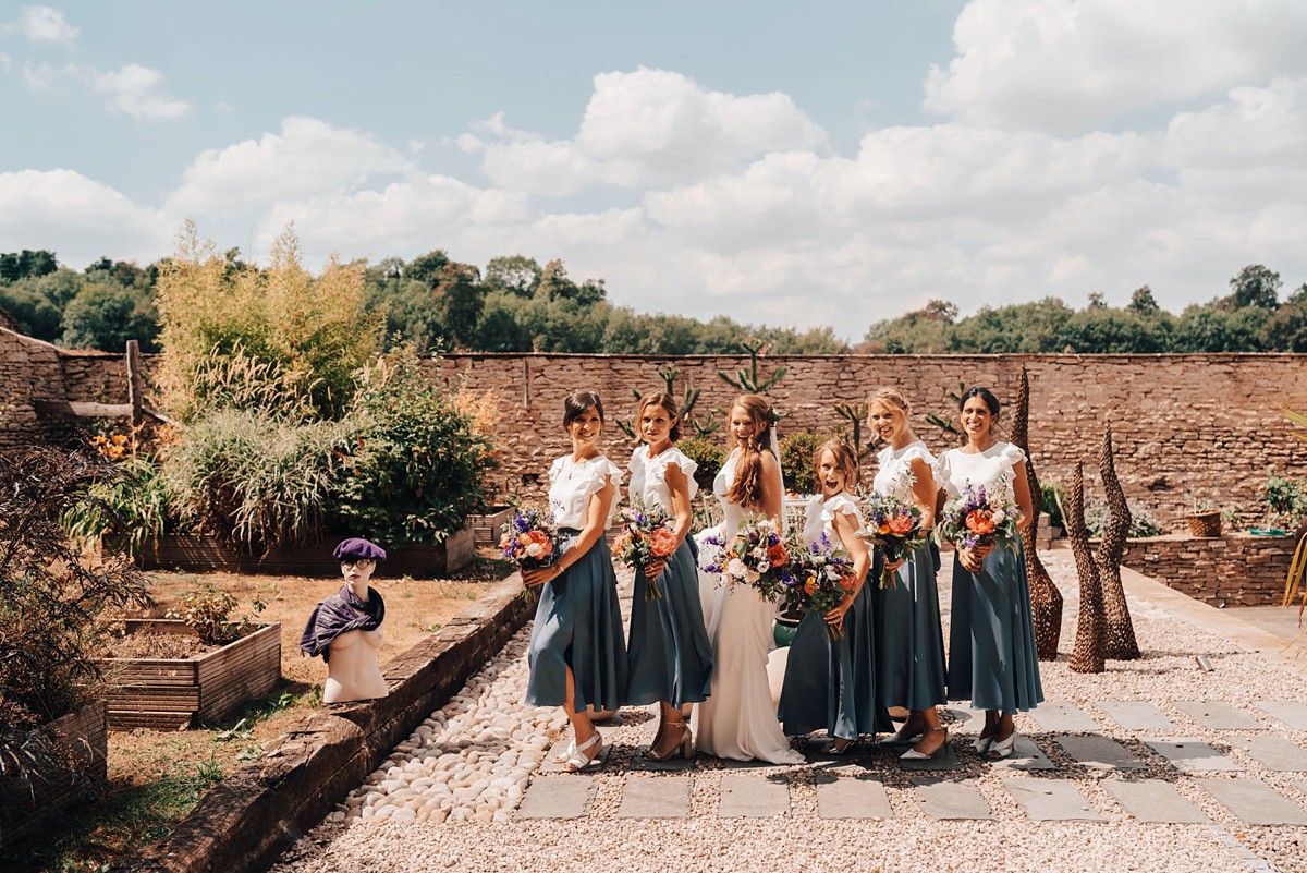 40 Colourful Cotswolds Summer wedding Pronovias bride