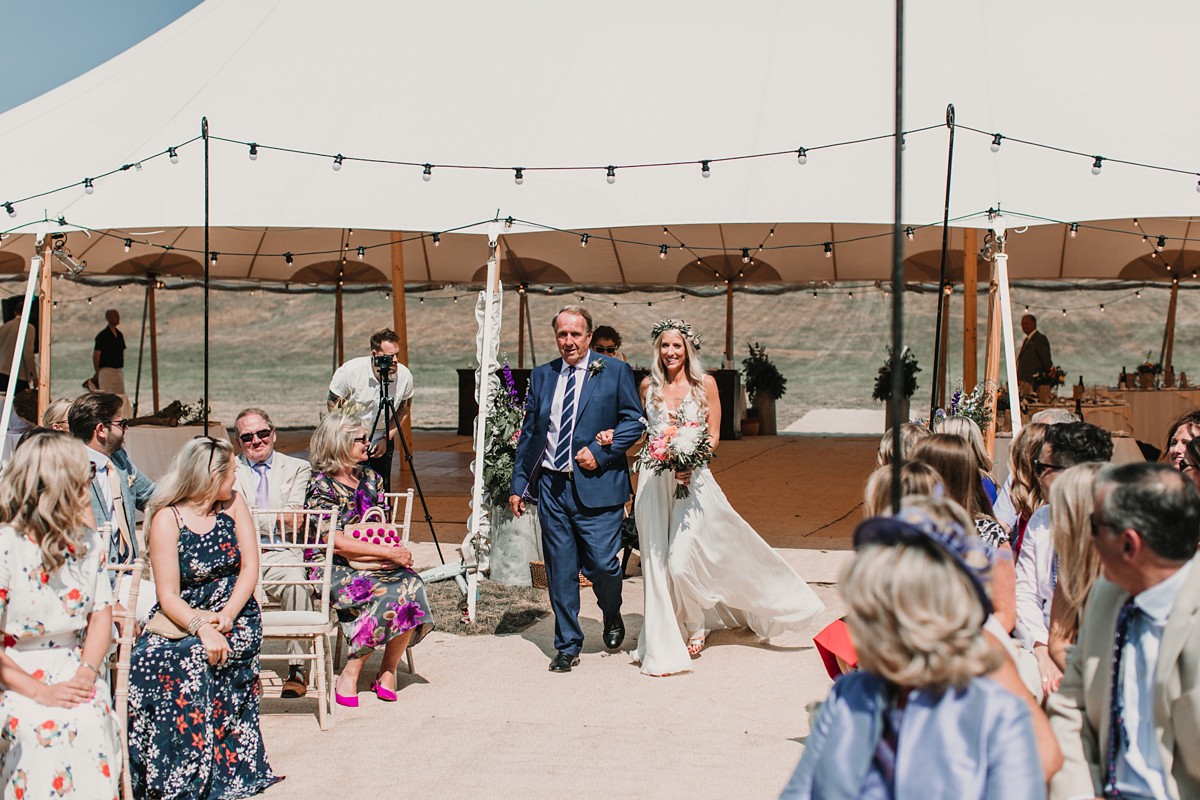 42 Margaux Tardits dress papakata tipi Yorkshire wedding