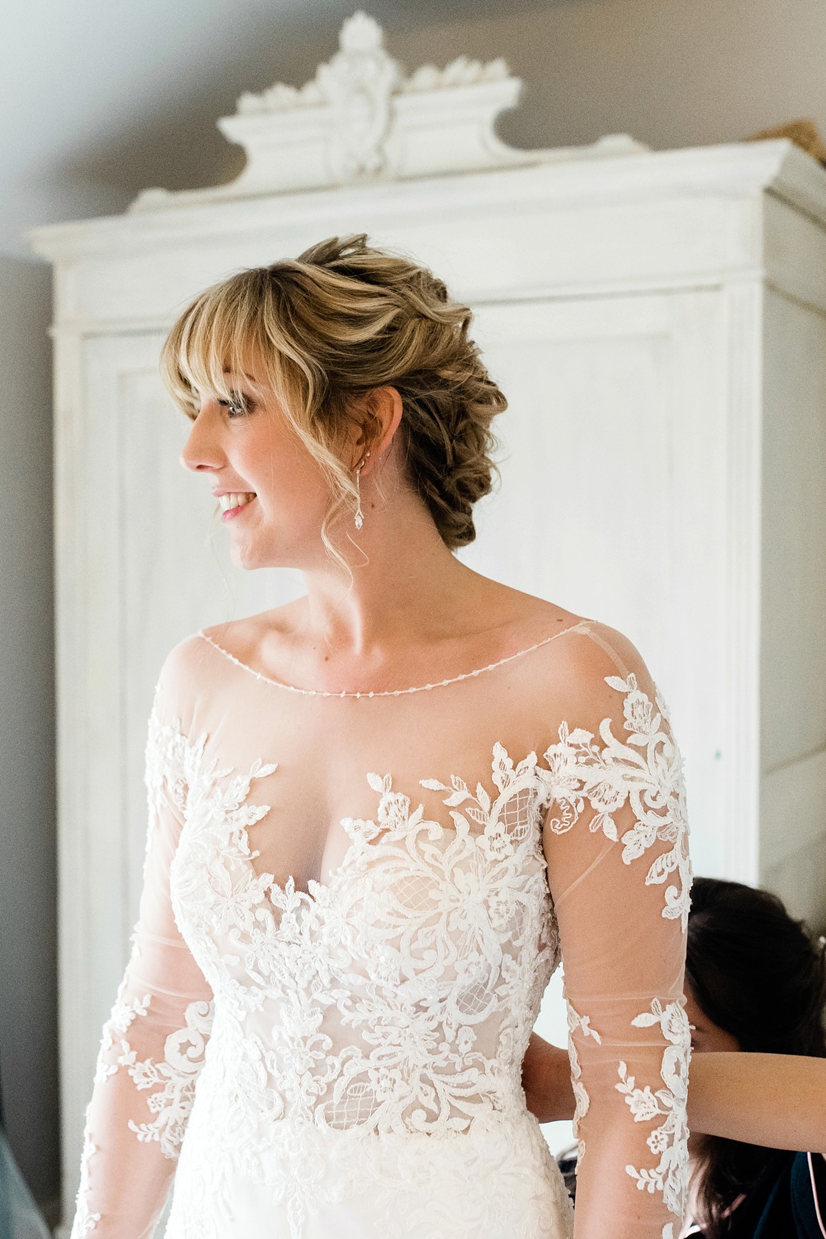 53 Maggie Sottero bride country barn wedding