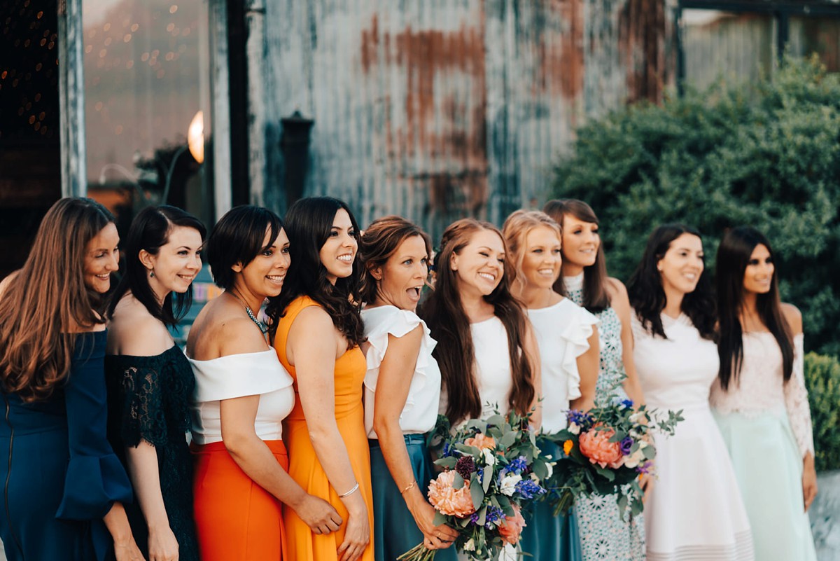 7 Colourful Cotswolds Summer wedding Pronovias bride