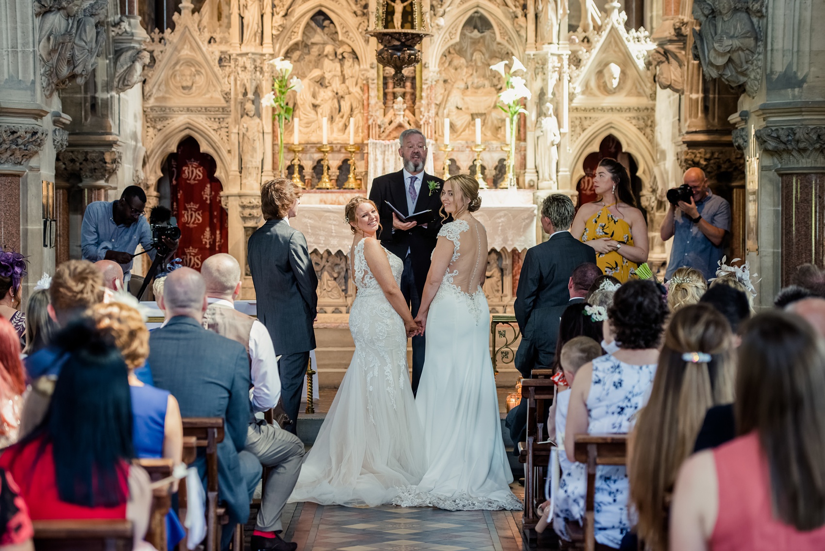 7.Same sex British Sign Language BSL Wedding Rudding Park Yorkshire