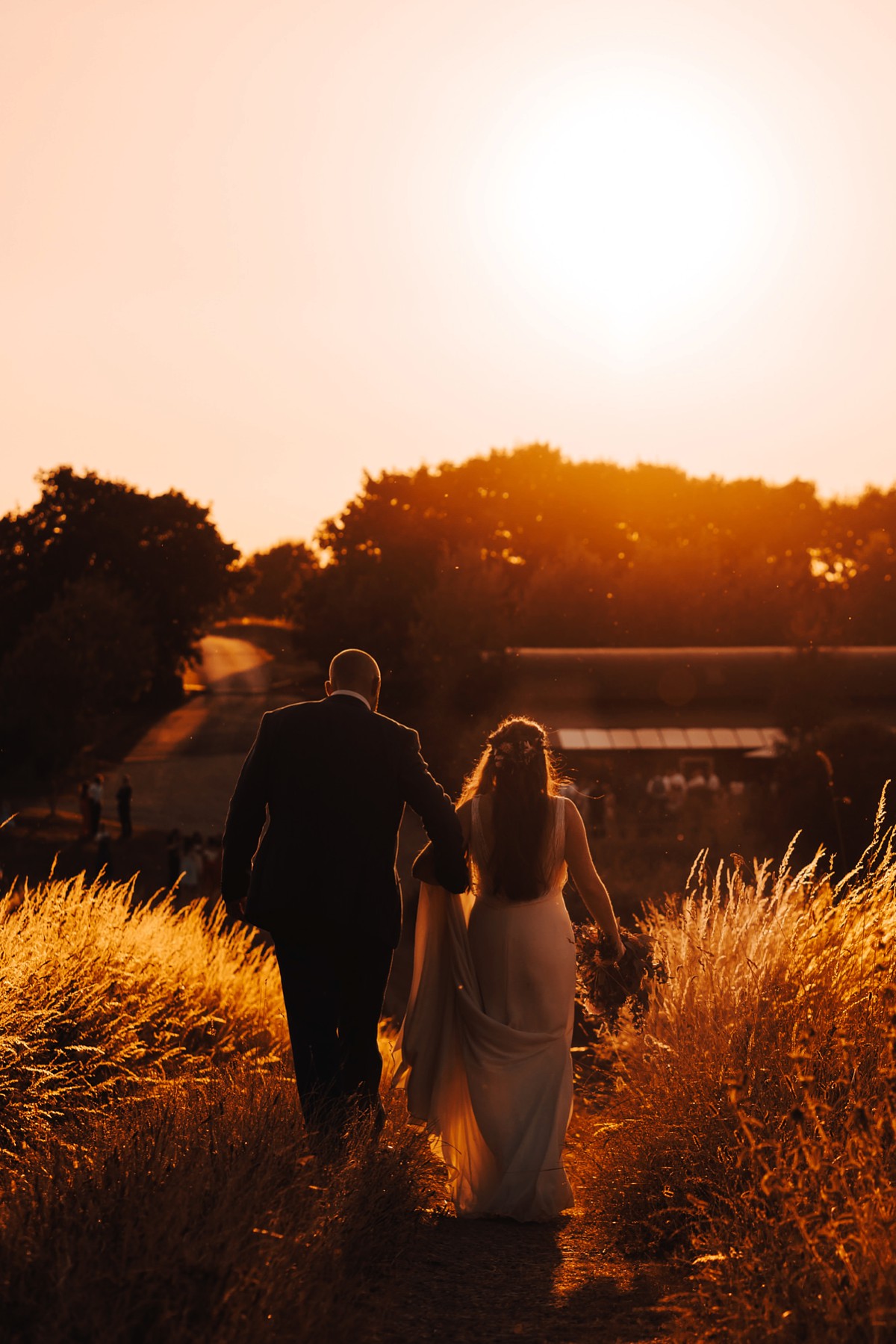 8 Colourful Cotswolds Summer wedding Pronovias bride