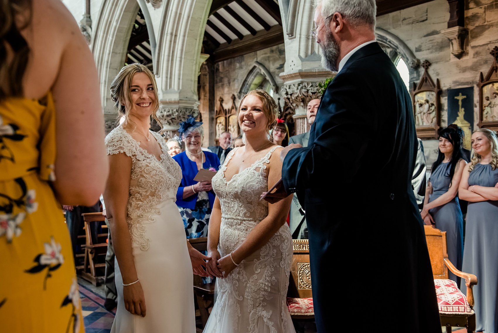 8.Same sex British Sign Language BSL Wedding Rudding Park Yorkshire