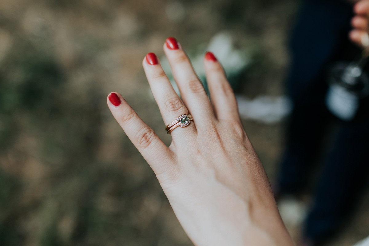 A Cathleen Jia dress festival inspired vineyard wedding 31