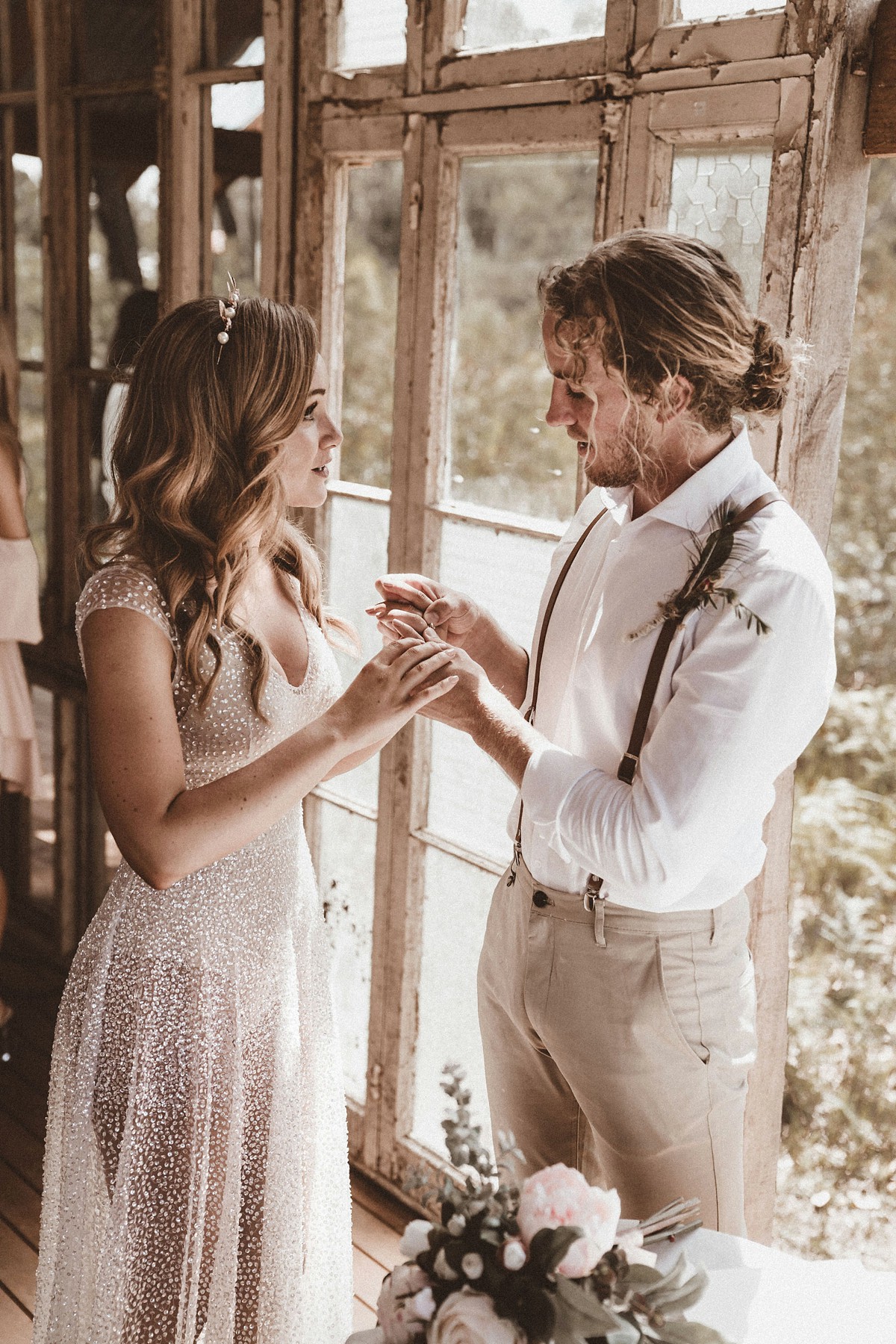 Anna Campbell wedding dress Australian beach bride 16