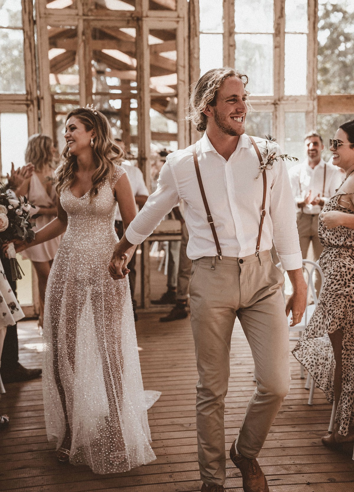 Anna Campbell wedding dress Australian beach bride 18