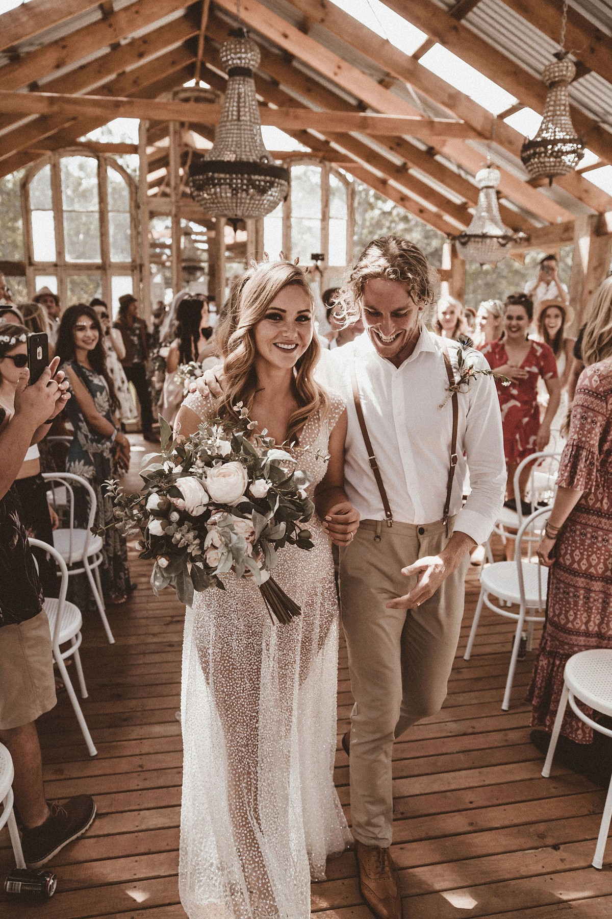 Anna Campbell wedding dress Australian beach bride 19