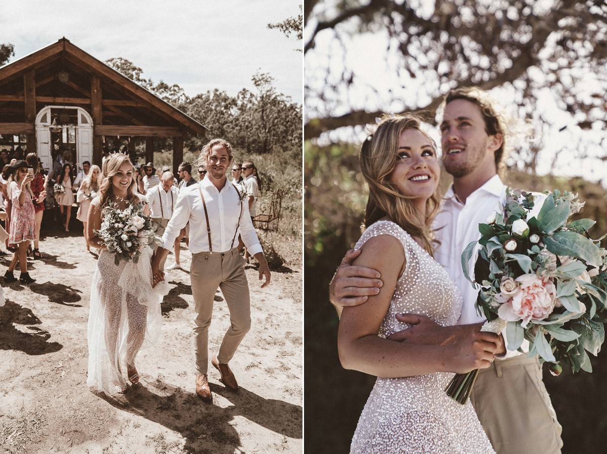 Anna Campbell wedding dress Australian beach bride 20