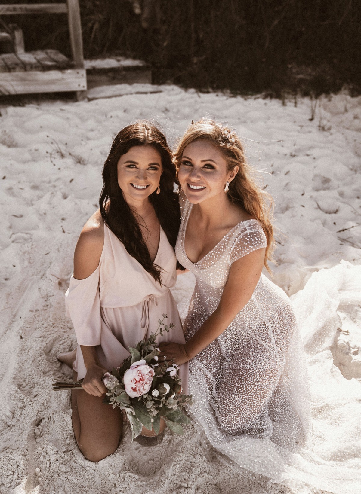 Anna Campbell wedding dress Australian beach bride 31
