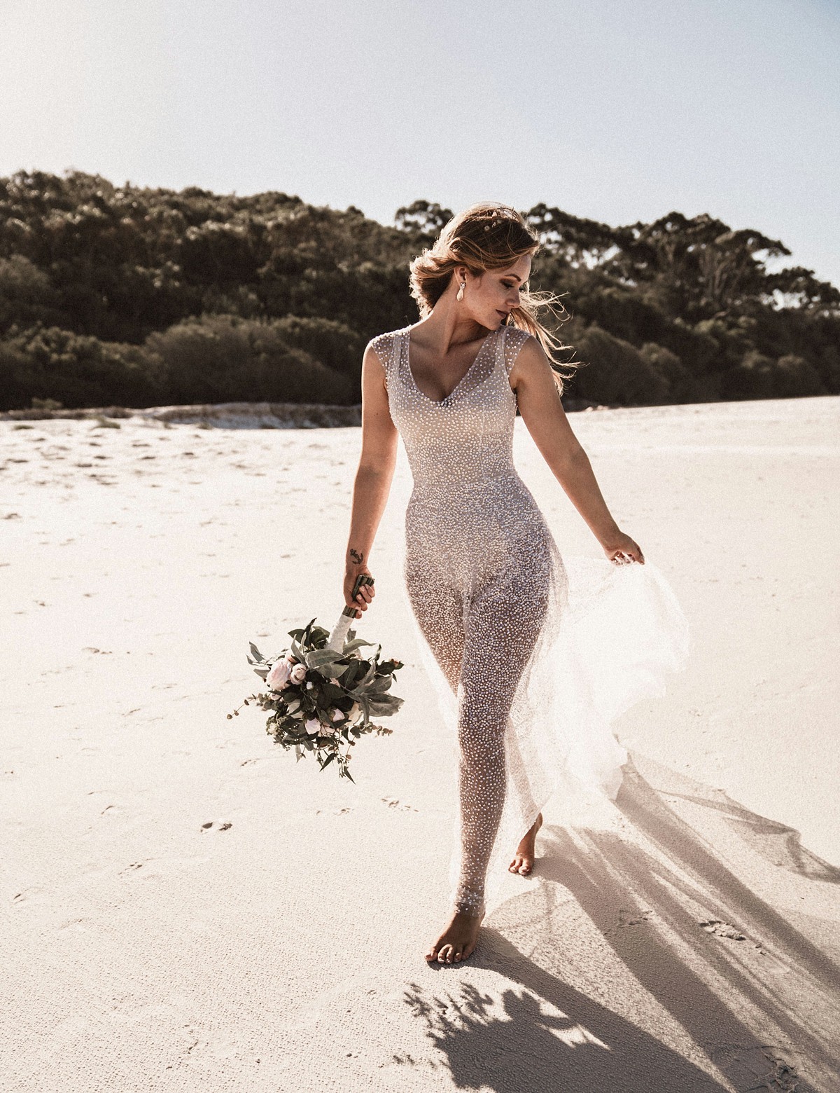 Anna Campbell wedding dress Australian beach bride 41