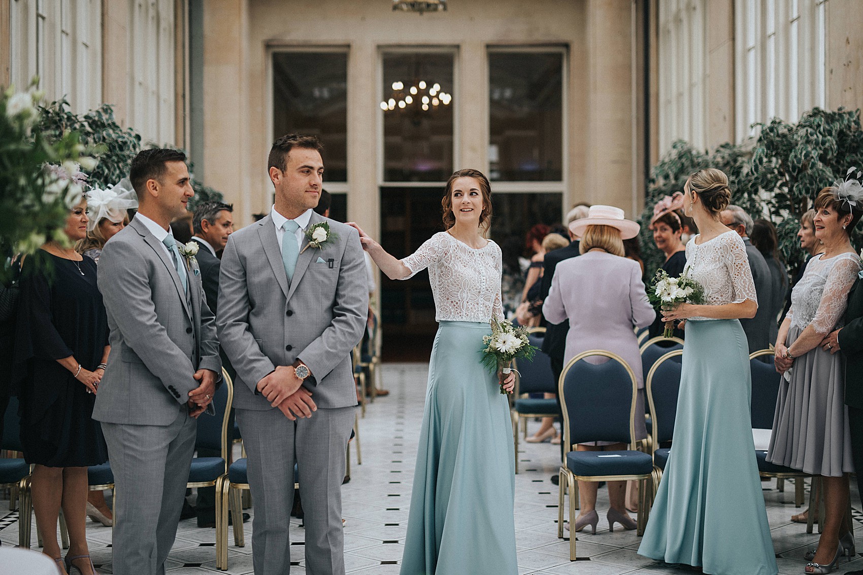 Elegant stately home September wedding 14