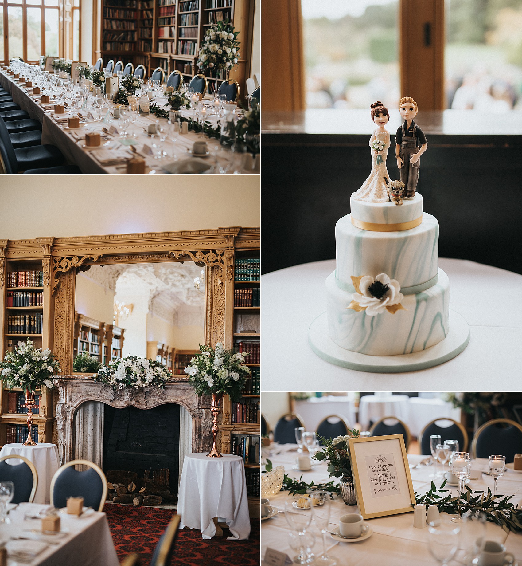 Elegant stately home September wedding 25